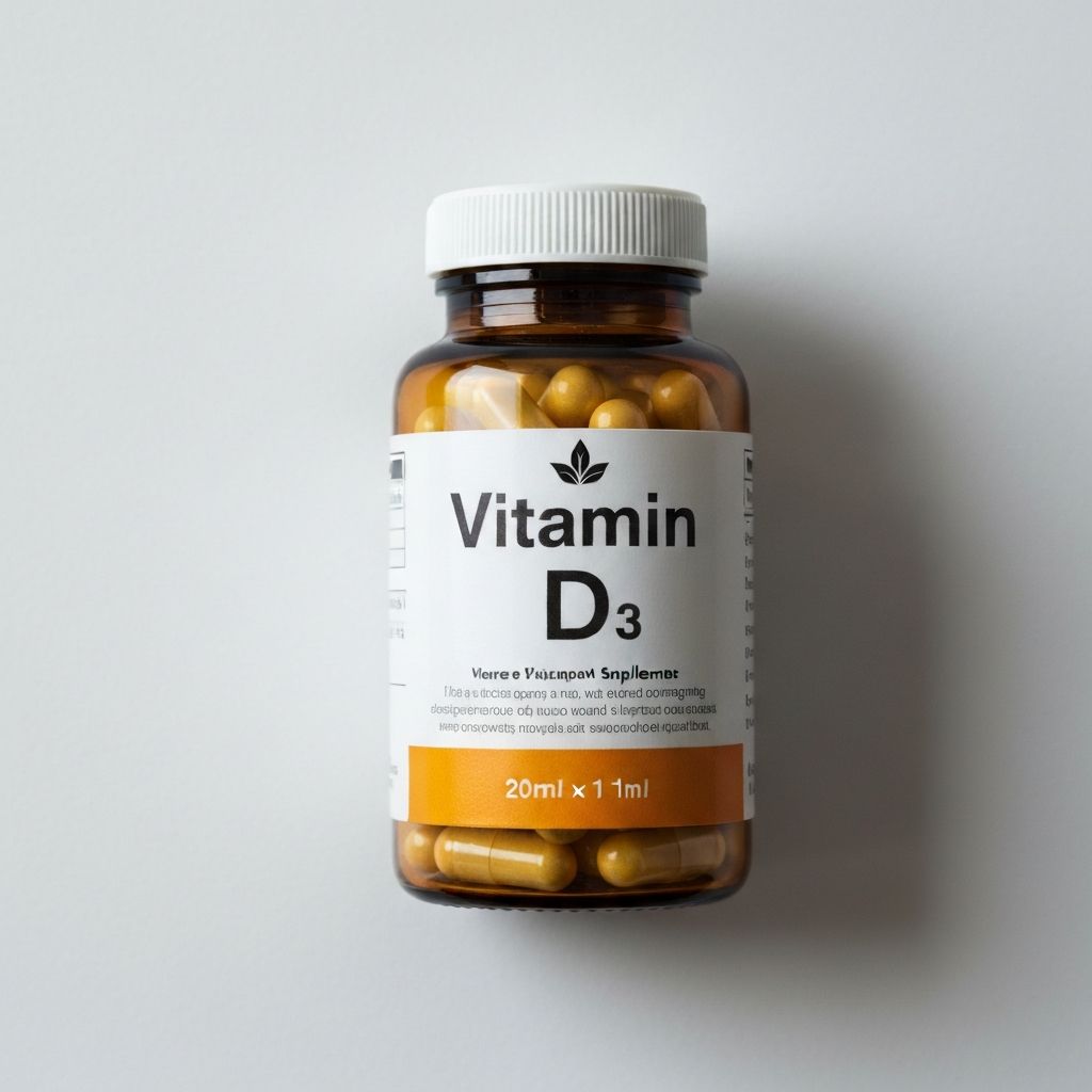 Witamina D3 w kapsułkach - suplement dla zdrowia kości