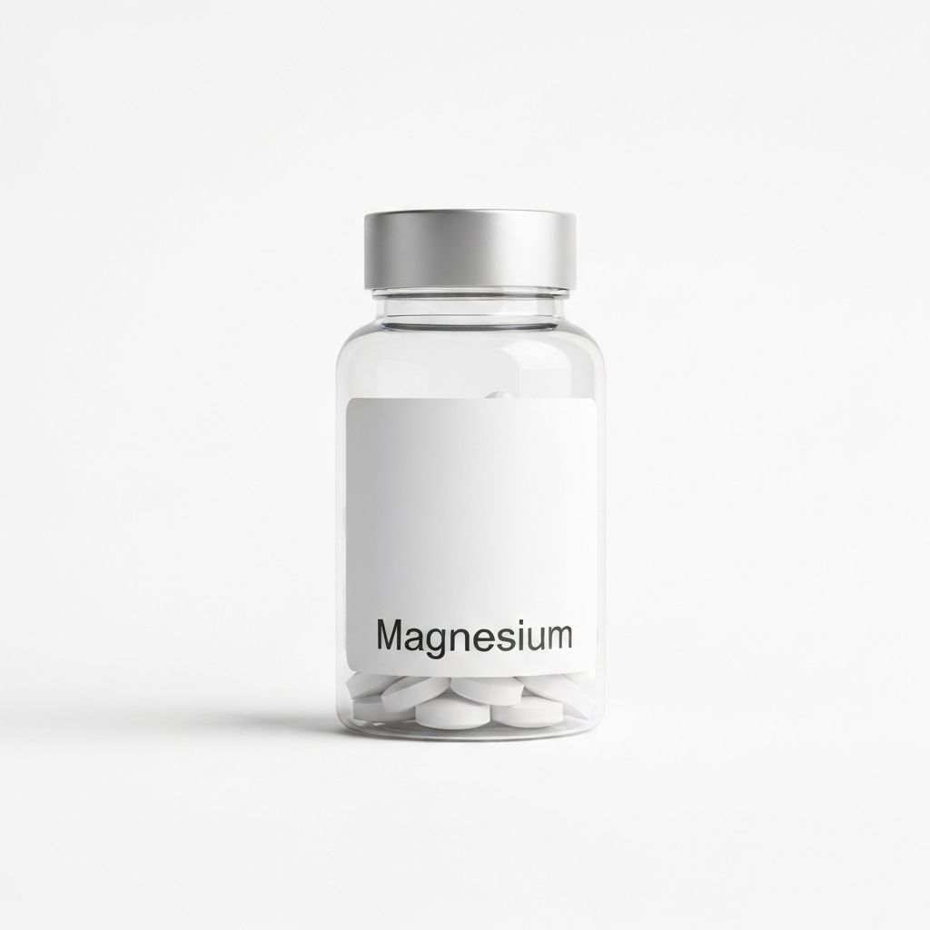 Magnez w postaci tabletek - preparat mineralno-witaminowy